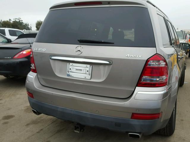 4JGBF71EX7A232731 - 2007 MERCEDES-BENZ GL 450 4MA SILVER photo 4