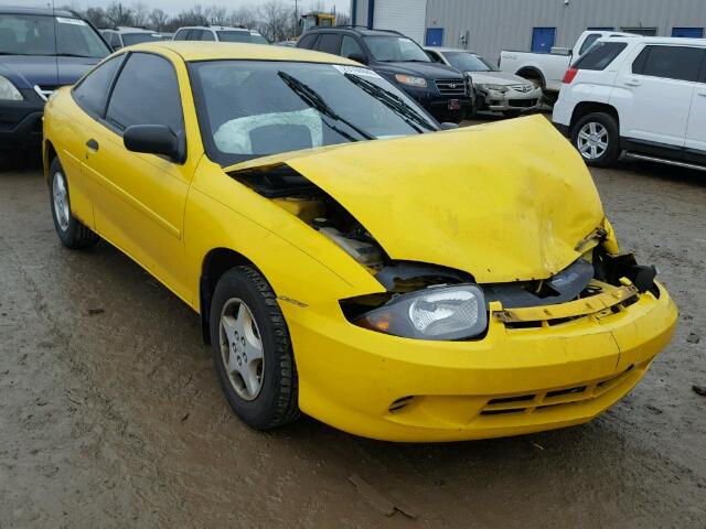 1G1JC12FX57140440 - 2005 CHEVROLET CAVALIER YELLOW photo 1