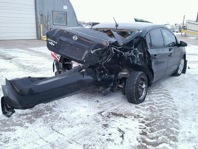 3N1AB61E78L685336 - 2008 NISSAN SENTRA 2.0 BLACK photo 4