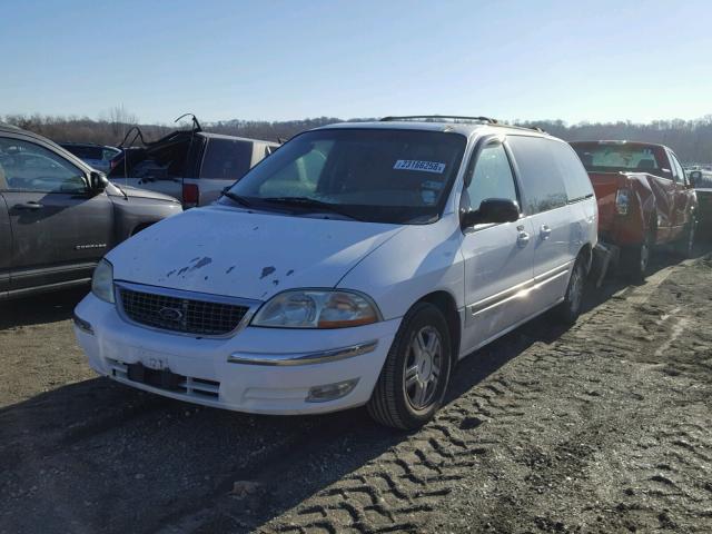 2FMZA52402BB08570 - 2002 FORD WINDSTAR S WHITE photo 2