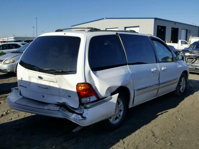 2FMZA52402BB08570 - 2002 FORD WINDSTAR S WHITE photo 4