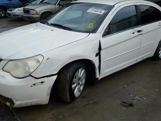 1C3LC46K17N540530 - 2007 CHRYSLER SEBRING WHITE photo 9