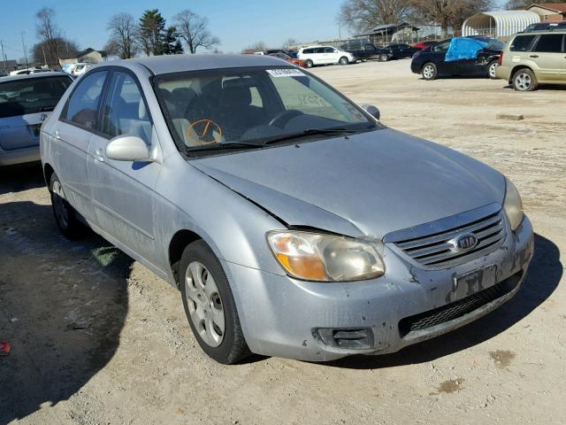 KNAFE121X75420866 - 2007 KIA SPECTRA EX SILVER photo 1