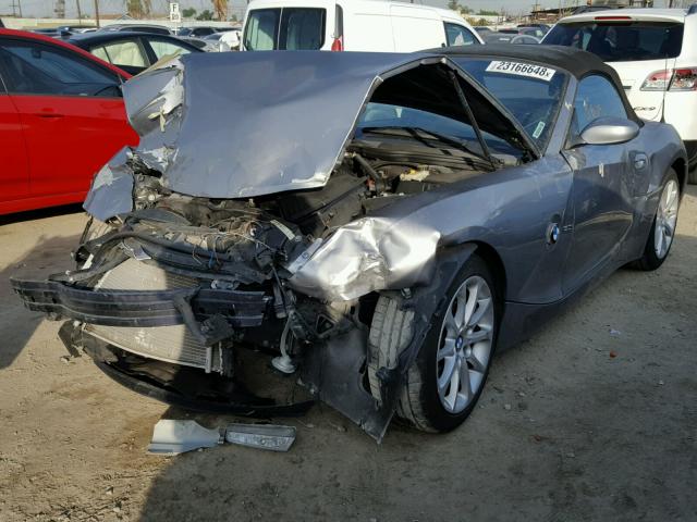 4USBU33526LW58507 - 2006 BMW Z4 3.0 SILVER photo 2