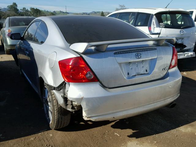 JTKDE177760071080 - 2006 TOYOTA SCION TC 银色 照片 3
