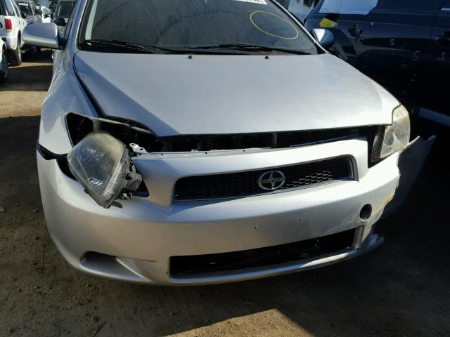 JTKDE177760071080 - 2006 TOYOTA SCION TC 银色 照片 9