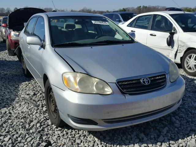 1NXBR32E47Z849829 - 2007 TOYOTA COROLLA SILVER photo 1