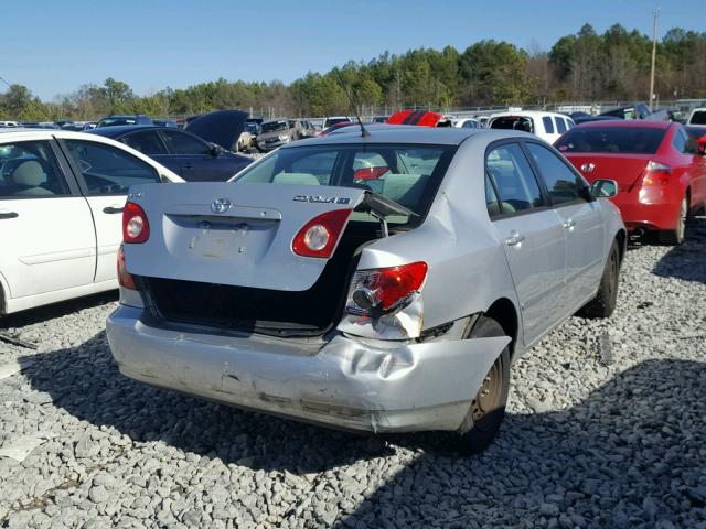 1NXBR32E47Z849829 - 2007 TOYOTA COROLLA SILVER photo 4