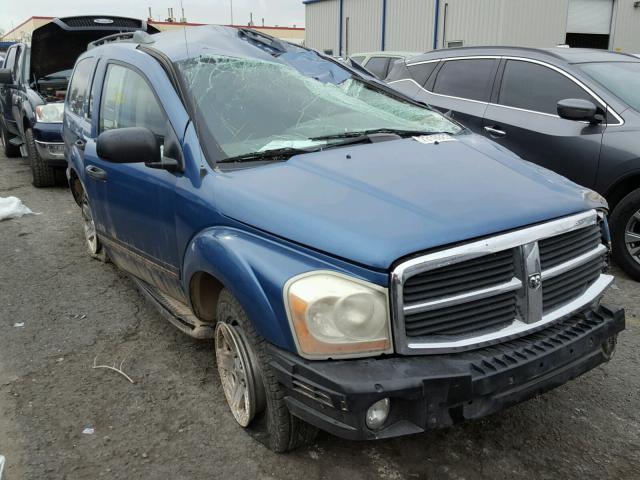 1D4HD48D75F530852 - 2005 DODGE DURANGO SL BLUE photo 1