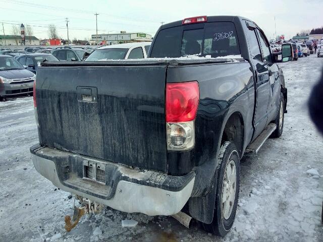 5TBBV54187S487863 - 2007 TOYOTA TUNDRA DOU BLACK photo 4