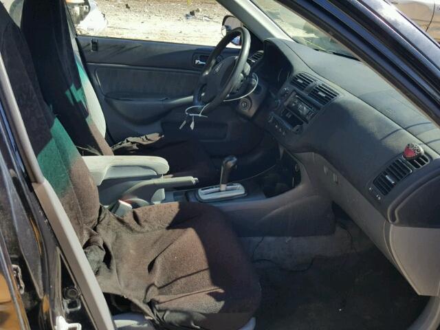 2HGES26745H547518 - 2005 HONDA CIVIC EX შავი ფოტო 5
