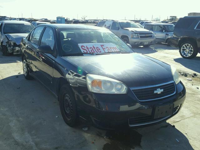 1G1ZS58F17F115696 - 2007 CHEVROLET MALIBU LS 黑色 照片 1