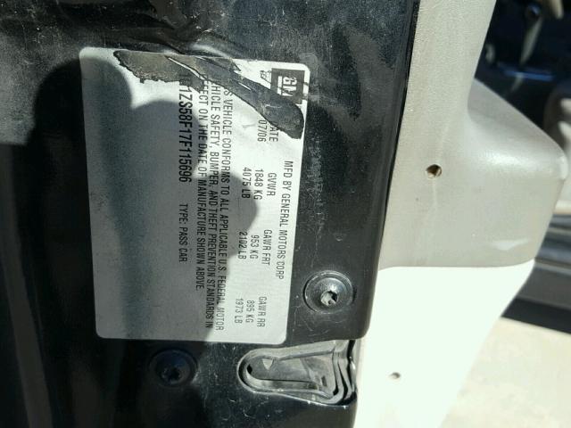 1G1ZS58F17F115696 - 2007 CHEVROLET MALIBU LS 黑色 照片 10