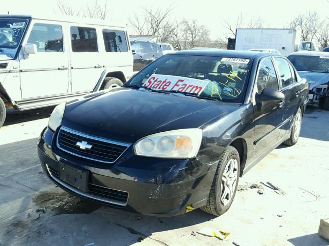 1G1ZS58F17F115696 - 2007 CHEVROLET MALIBU LS 黑色 照片 2