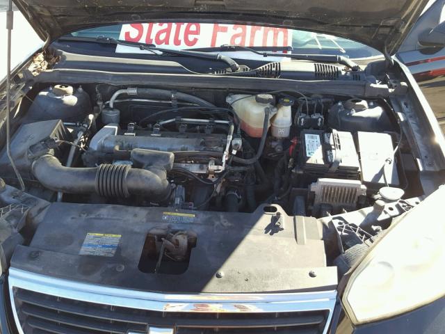 1G1ZS58F17F115696 - 2007 CHEVROLET MALIBU LS BLACK photo 7