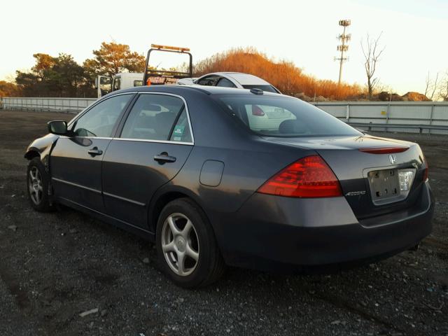 1HGCM568X7A114363 - 2007 HONDA ACCORD EX GRAY photo 3