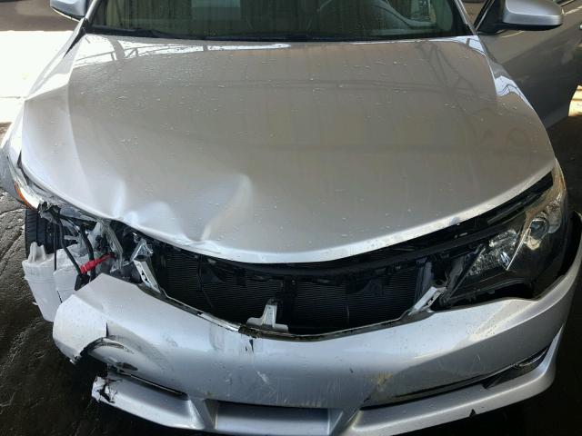 4T1BF1FK7EU341395 - 2014 TOYOTA CAMRY L SILVER photo 7