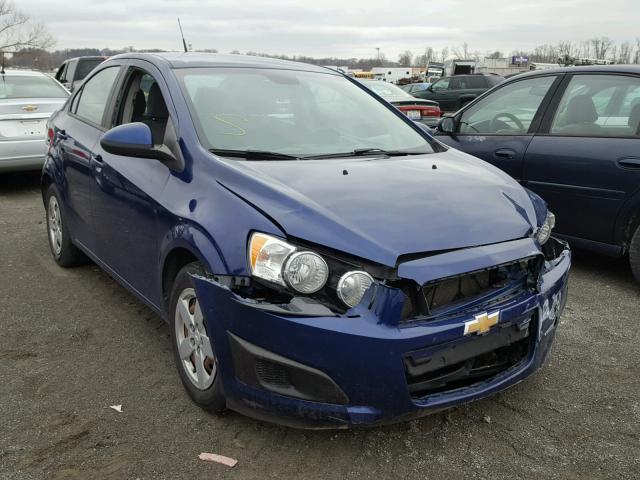 1G1JA5SH0D4114931 - 2013 CHEVROLET SONIC LS BLUE photo 1