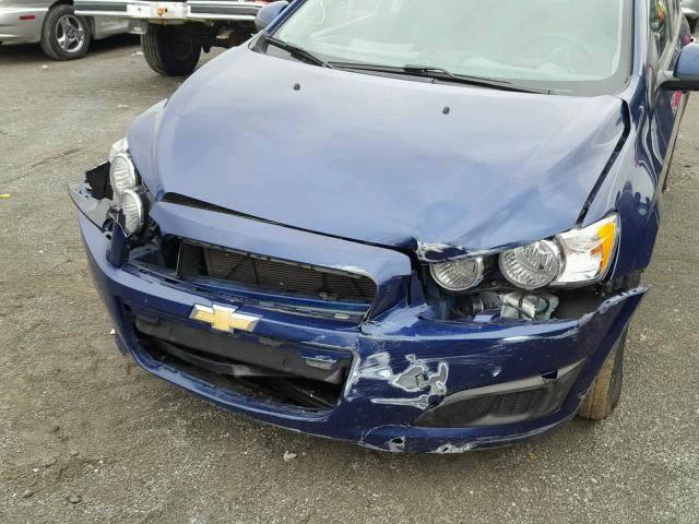 1G1JA5SH0D4114931 - 2013 CHEVROLET SONIC LS 蓝色 照片 9