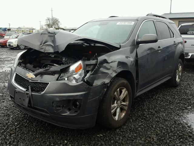 2GNALDEK4D6382132 - 2013 CHEVROLET EQUINOX LT GRAY photo 2