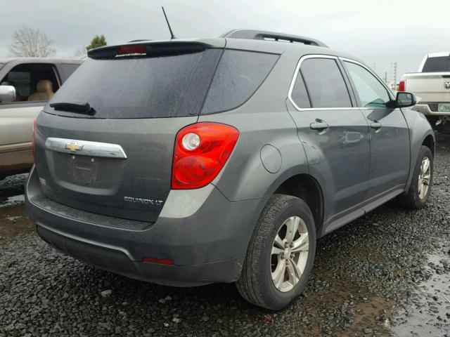 2GNALDEK4D6382132 - 2013 CHEVROLET EQUINOX LT GRAY photo 4