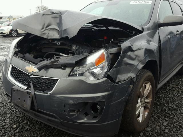 2GNALDEK4D6382132 - 2013 CHEVROLET EQUINOX LT GRAY photo 9