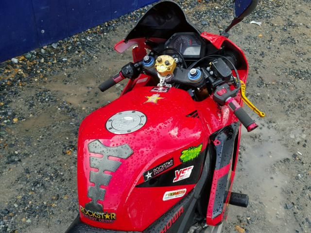 JH2PC37016M301480 - 2006 HONDA CBR600 RR RED photo 5