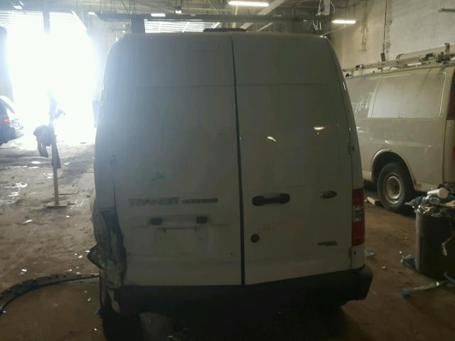 NM0LS7AN9DT172765 - 2013 FORD TRANSIT CO WHITE photo 6