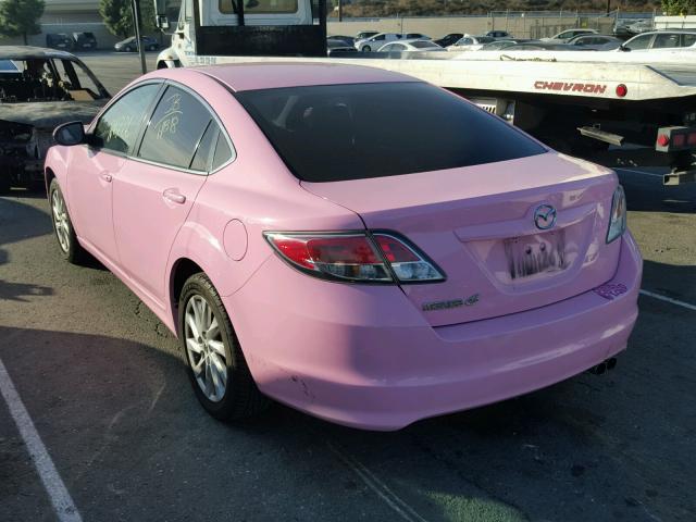 1YVHZ8DHXC5M27551 - 2012 MAZDA 6 I PINK photo 3