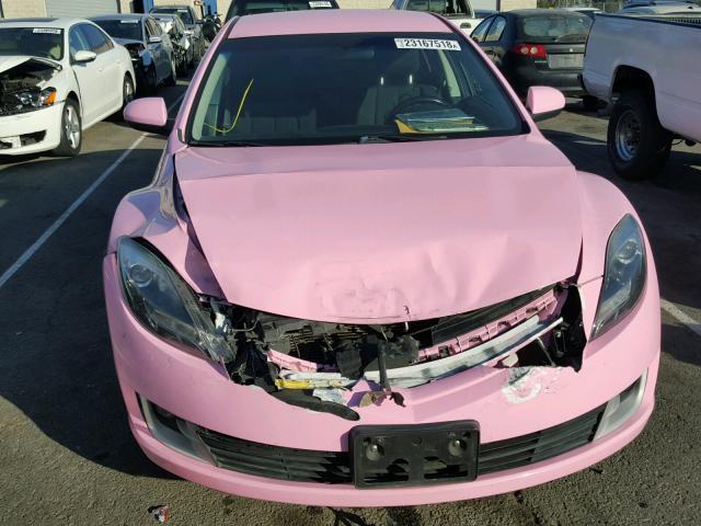 1YVHZ8DHXC5M27551 - 2012 MAZDA 6 I PINK photo 9