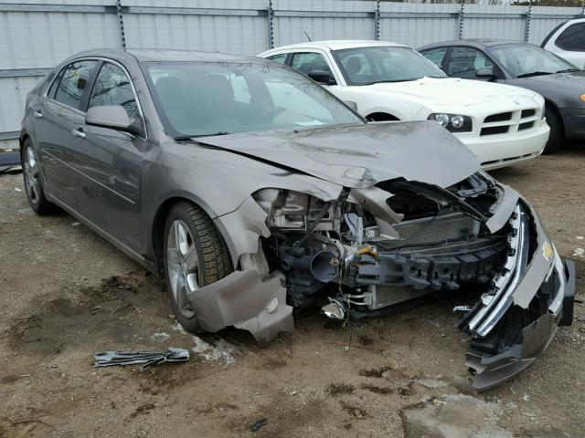 1G1ZC5E08CF264663 - 2012 CHEVROLET MALIBU 1LT BROWN photo 1