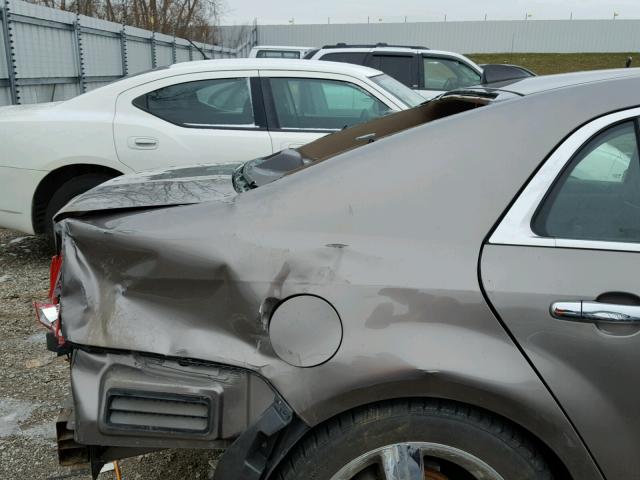 1G1ZC5E08CF264663 - 2012 CHEVROLET MALIBU 1LT 棕色 照片 10