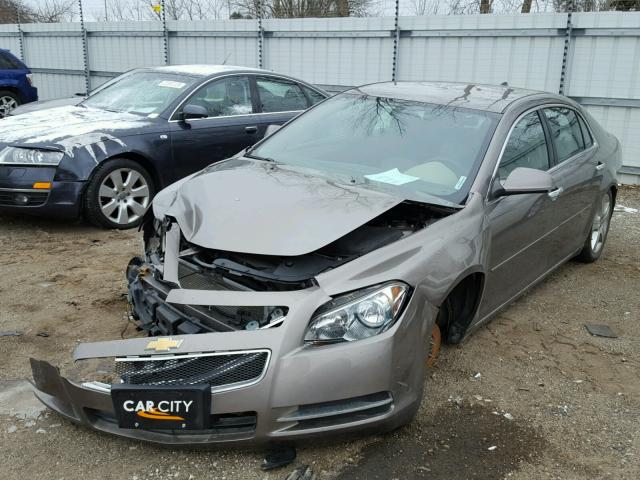 1G1ZC5E08CF264663 - 2012 CHEVROLET MALIBU 1LT 棕色 照片 2