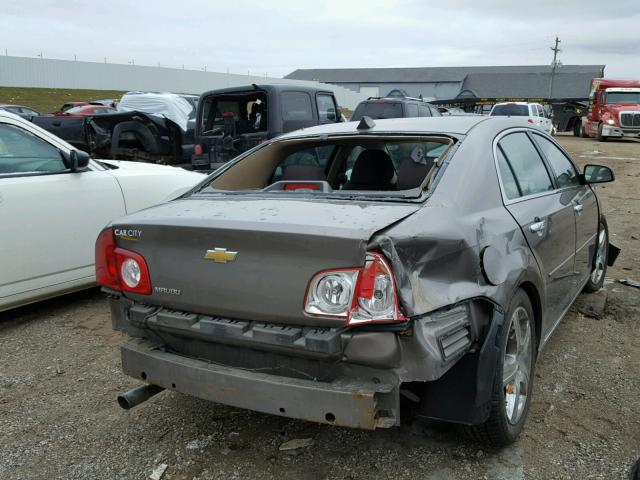 1G1ZC5E08CF264663 - 2012 CHEVROLET MALIBU 1LT BROWN photo 4