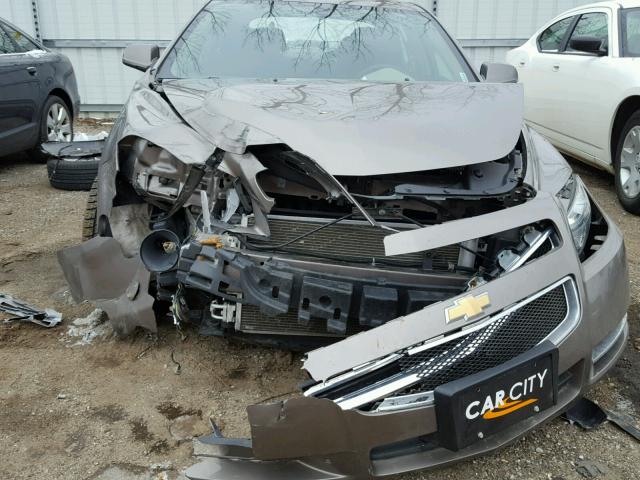 1G1ZC5E08CF264663 - 2012 CHEVROLET MALIBU 1LT 棕色 照片 9