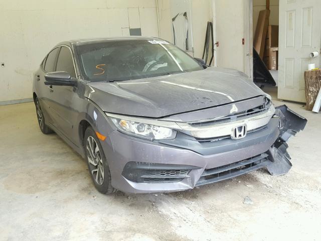 19XFC2F75GE019873 - 2016 HONDA CIVIC EX ნაცრისფერი ფოტო 1
