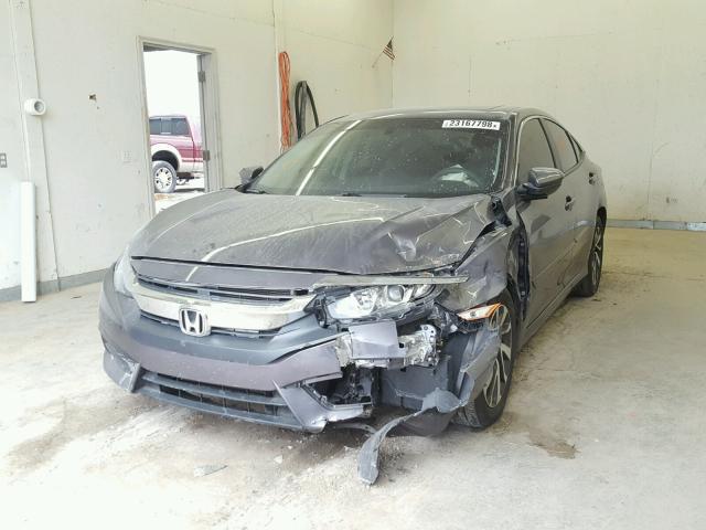 19XFC2F75GE019873 - 2016 HONDA CIVIC EX GRAY photo 2