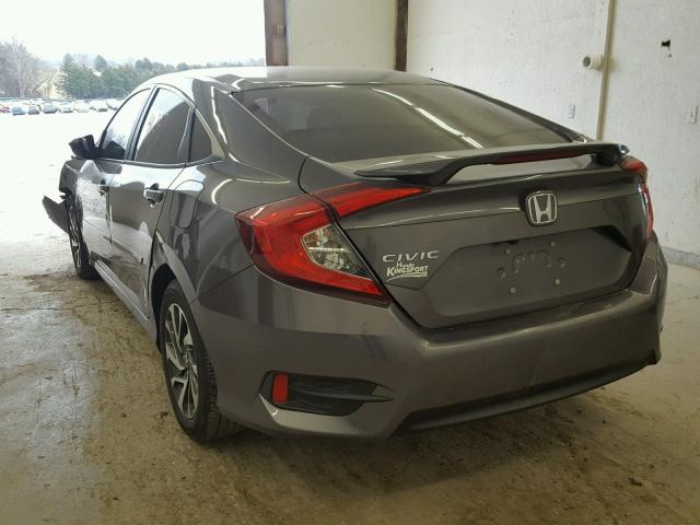 19XFC2F75GE019873 - 2016 HONDA CIVIC EX GRAY photo 3