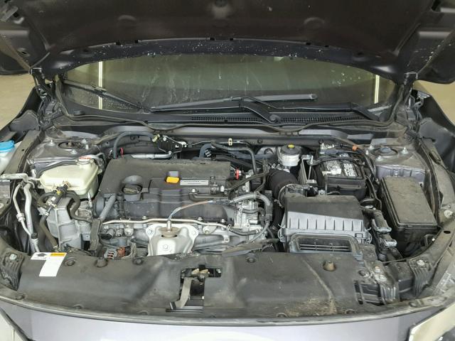 19XFC2F75GE019873 - 2016 HONDA CIVIC EX ნაცრისფერი ფოტო 7