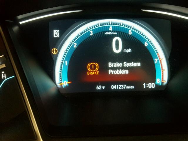 19XFC2F75GE019873 - 2016 HONDA CIVIC EX ნაცრისფერი ფოტო 8