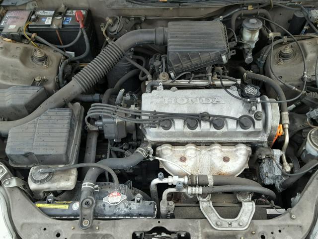 2HGEJ6678YH531756 - 2000 HONDA CIVIC LX TAN photo 7