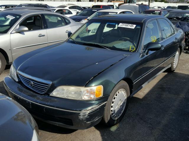 JH4KA9653VC015741 - 1997 ACURA 3.5RL GREEN photo 2