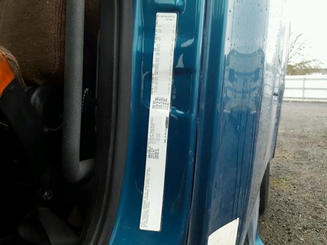 1FUJGLDR0CSBF3438 - 2012 FREIGHTLINER CASCADIA 1 BLUE photo 10