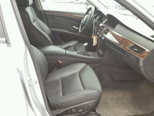 WBANV93508CW51526 - 2008 BMW 535 XI GRAY photo 5