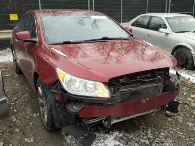 1G4GE5GD2BF320468 - 2011 BUICK LACROSSE C RED photo 1