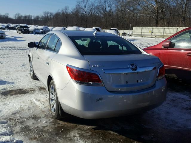 1G4GC5EGXAF295627 - 2010 BUICK LACROSSE C SILVER photo 3