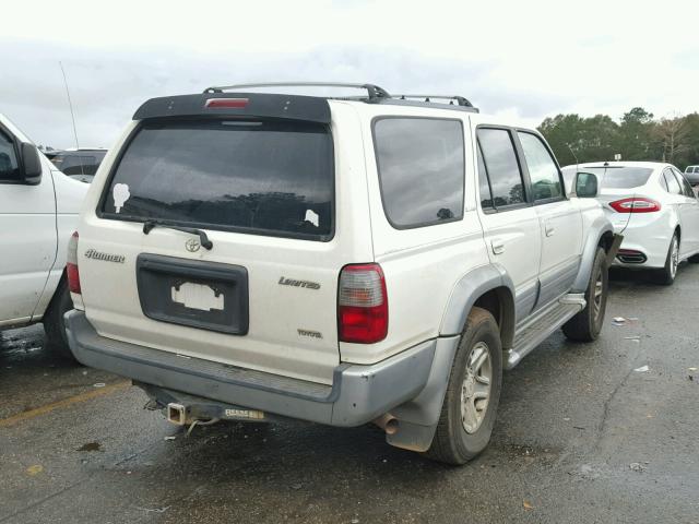 JT3GN87R0X0093507 - 1999 TOYOTA 4RUNNER LI WHITE photo 4