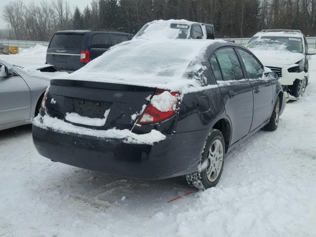 1G8AJ52F94Z119175 - 2004 SATURN ION LEVEL BLACK photo 4