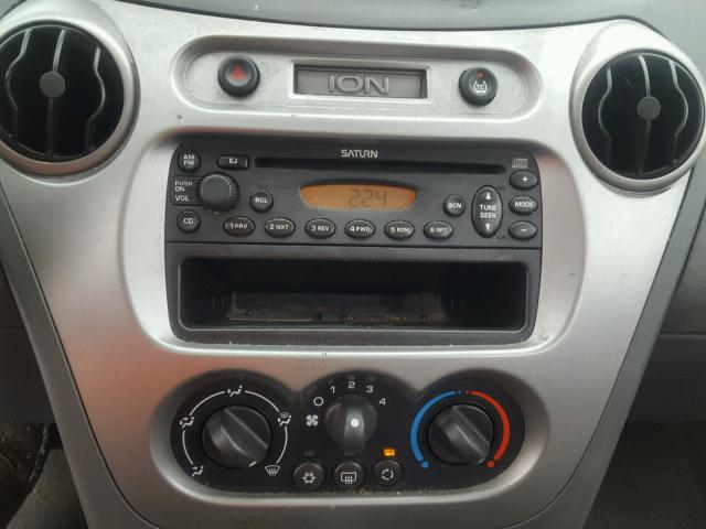 1G8AJ52F94Z119175 - 2004 SATURN ION LEVEL BLACK photo 9