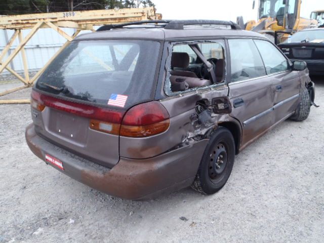 4S3BK6359S6359506 - 1995 SUBARU LEGACY L/O BROWN photo 4